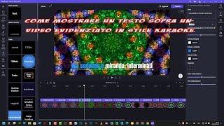 Come mostrare un video con il testo della canzone evidenziato e sincronizzato in stile karaoke