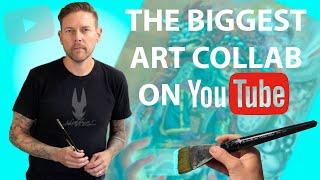 Youtube’s Biggest Art Collab now with  Greg Craola Simkins