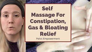 Abdominal Massage For Constipation And Bloating  Digestion Massage & Constipation Relief