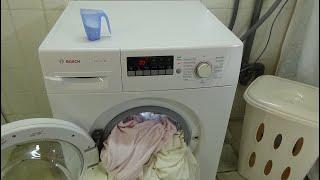BOSCH WAB28220 washing machine cotton wash 20 degrees program test example movie #291