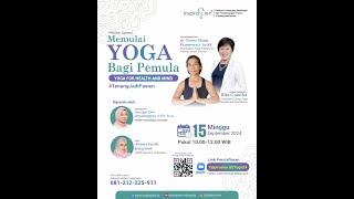 Medpirasien - MEMULAI YOGA BAGI PEMULA