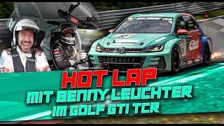 HOWDEEP  HOT LAP MIT BENNY LEUCHTER IM GOLF GTI TCR