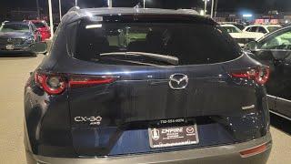 2024 Mazda CX-30 2.5S AWD with Premium Package in Deep Crystal Blue Mica