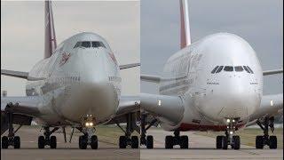 WHICH IS LOUDER? Airbus A380 vs Boeing 747