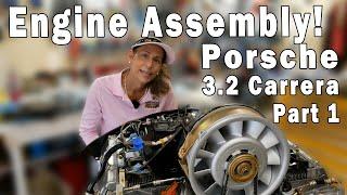 Budget eBay Porsche 3.2 Carrera Project Car #20 - Engine Assembly