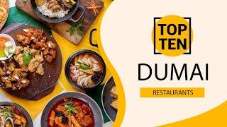 Top 10 Best Restaurants to Visit in Dumai  Indonesia - English