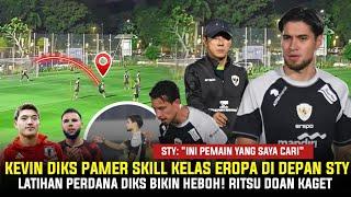 ASIA DIBIKIN KAGET Kevin Diks Pamer Skill Ke Shin Tae-yong • Thom Haye KegiranganDoan heran Timnas