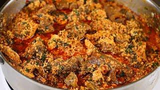 THE BEST METHOD TO MAKE EGUSI SOUP   PLUS TIPS ON HOW TO MAKE LUMPY EGUSI