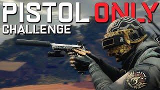 PISTOL ONLY CHALLENGE - P92 is actually insane - PUBG