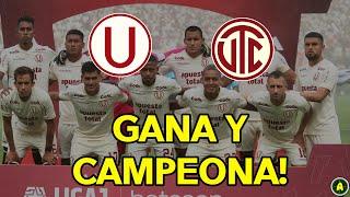 GANA y CAMPEONA Universitario vs UTC