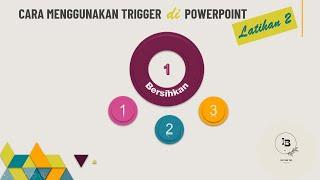 CARA MENGGUNAKAN TRIGGER PPT  LATIHAN 2 TRIGGER POWERPOINT