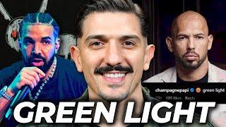 Drake “Green Lights” Andrew Tate Kanye is ULTIMATE Troll & Toronto Arena Sold Out