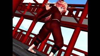 MMD Oni Girl Fart 2_2