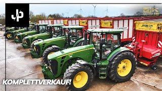 John Deere Fuhrpark Auflösung  Legenden zu verkaufen  JP Agrar