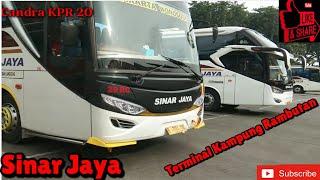 Info Bus Sinar Jaya Pemberangkatan Sore Dari Terminal Kampung Rambutan 21012021