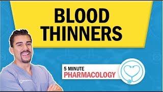 Pharmacology - Anticoagulants & Antiplatelets blood thinners for nursing RN PN MADE EASY