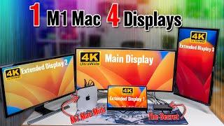 Multi-Display Magic Unlocking the Full Potential of Your M1M2 Mac.