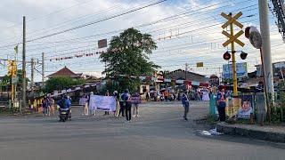 Aksi Disiplin perlintasan Perlintasan KA Bukit Duri Manggarai