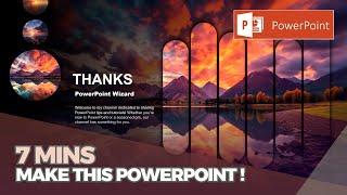 PowerPoint Tutorial  Presentation Design  Pictures  To be Expert of PowerPoint in 7 Mins