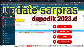 Cara Update DATA SARPRAS  Di Dapodik Semester II Tahun 2022-2023