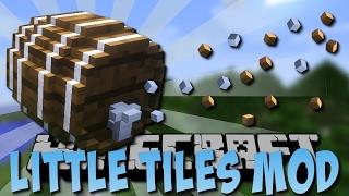 MINI-BLÖCKE mit ANIMATION Minecraft Little Tiles Mod Deutsch