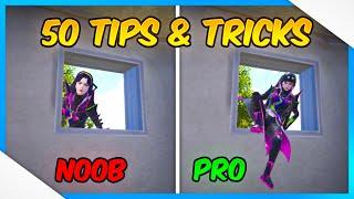 TOP 50 PRO TIPS AND TRICKS FOR PUBG MOBILEBGMI  PUBG MOBILE TIPS AND TRICKS