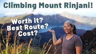 Hiking Mount Rinjani with a Guide  Bali to Lombok Indonesia 3 Days & 2 Nights