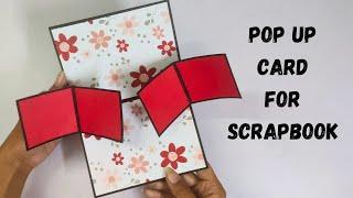 Pop Up Card For Scrapbook  Cards For Scrapbook  Scrapbook Card Ideas