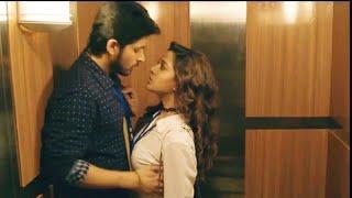 Romantic Whatsaap Status  Hot Couple Romance in Lift  Hot Video Status  GF BF Love Status 