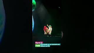 Karol G y Feid se ponen “Friki” en su concierto de Puerto Rico #karolg #feid