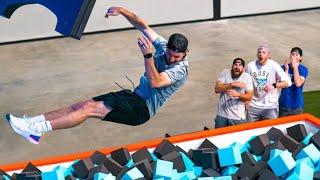 Giant Foam Pit  Dude Perfect