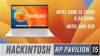 HP Pavilion 15 Hackintosh Ventura  Как установить  How to install Hackintosh HP Pavilion 15