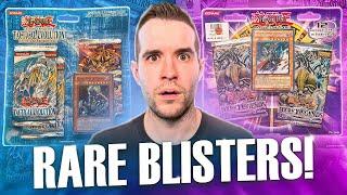 Opening RARE Yugioh Blister Packs From 15 YEARS Ago