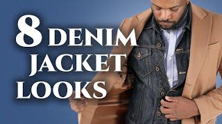 8 Classic Denim Jacket Looks for Men How To