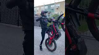 HOW TO WHEELIE A SURRON #shorts