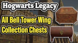 Hogwarts Legacy Bell Tower Wing ALL Collection Chests  100% Hogwarts Legacy Guide