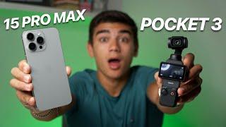 DJI Pocket 3 vs iPhone 15 Pro Max The Best Beginner’s Camera For Youtube