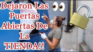  Dejaron Las Puertas Abiertas De La TIENDA Para Que Agarraramos TODOIncreible#NoemyBLaSalvadoreña