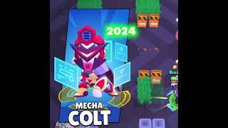 Brawl Stars All Mecha Skins 2024-2019 #fypage #youtubeshorts #shortvideo #shorts #youtube #fy