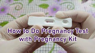 How to Do Pregnancy Urine Test at Home with a Pregnancy Kit  One Line vs Two Lines  FastSign