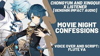 Chongyun and Xingqui - Movie Night Confessions ASMR MM4A Roleplay Genshin Impact Audio