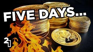 Gold Surging but Watch What Happens in Five Days