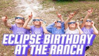 Quints Celebrate Birthday With An Epic Eclipse Party On A Texas Ranch