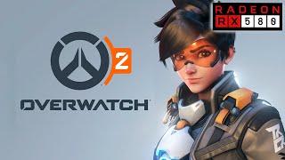 Overwatch 2  RX 580 8GB  FullHD Ultra Settings 2023