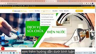 Mẫu giao diện Flatsome  Chỉnh sửa mẫu giao diện website Dịch Vụ Điện Lạnh  Website bán hàng