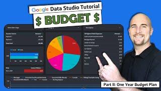 Create an Awesome Budget Dashboard with Data Studio & Google Sheets  Google Data Studio Tutorial