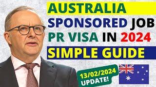 Australia Sponsored Jobs With Free Visa in 2024  Australia Work Visa