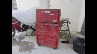 Snap On tool box survives two floods  restoration video