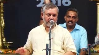 Swathi Sangeethotsavam 2016. Prince Rama Varma -  Vakulabharanam - Saadhu