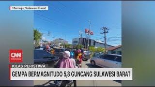 Gempa Bermagnitudo 58 Guncang Sulawesi Barat